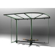 Abri bus design Héritage - 3 m - modulable, finition personnalisable et structure inspirée Art Nouveau_1