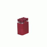 Adaptateur 12x15 ml / 16x100 vac* - ref.: GNP516 Adaptateur 12x15 ml / 16x100 vac* - ref.: GNP516