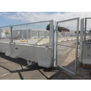 Palissade grillagée acier galvanisé Palissade grillagée acier galvanisé