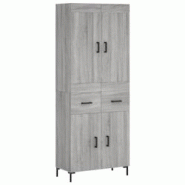 Helloshop26 - Buffet bahut commode armoire meuble de rangement organisateur cuisine salle de séjour salon haut sonoma 69,5 x 34 x 02_0035423 - 300021_0
