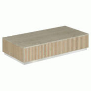 Podium pour mannequins Vertigo T01 MDF naturel et érable 120x60x25cm