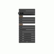 Sèche-serviettes connecté Allure 4 1500W Menhir/Chêne Mat à gauche - Thermor - 483328_0