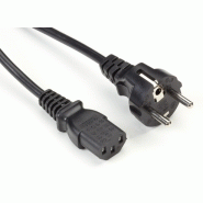 Câble d'alimentation, connecteur c13, cei vers cee 7 / 7, schuko, 250 v