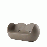 Canapé design in & out BLOSSY - beige amande