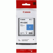 Cartouche d'encre Canon PFI-030 Cyan 55 ml - Compatible traceurs CANON TA-20 & TA-30