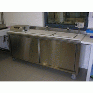 Chaine de lavage manuelle ultrasons Chaine de lavage manuelle ultrasons