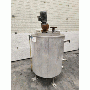 Cuve inox h.Telsching avec agitation et isolation thermique 250 litres - référence                        :                         c13875