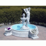 Fontaine de jardin avec bac réf 14344