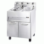 Friteuse électrique sur pieds triphasée avec 2 cuves 13 litres puis... - PCFP132