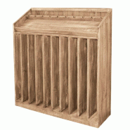 Meuble présentoir bouteilles Westside L119xP39xH122cm