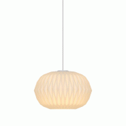 Nordlux Suspension Aviana  Verrerie Opale ,  H. 21 - IP20 - E27 /   Intérieur - blanc 5704924027161