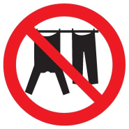 Panneaux rigides ronds 300 mm interdictions obligations - PNRPSC-TL04/IELG_0