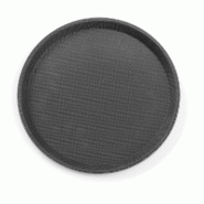 Plateau de service, rond, antidérapant, HENDI, Ø410x(H)20mm - plastique polypropylène 878149