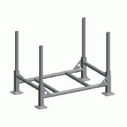 Rack de stockage démontable en acier galvanisé pour poteaux - DUARIB - 23103 Rack de stockage démontable en acier galvanisé pour poteaux - DUARIB - 23103