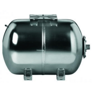 Réservoir à vessie inox horizontal : 24 litres - 307980