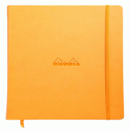 RHODIA Webnotebook Boutique orange A4, 192p./96 feuilles ivoire 90 g/m² brochées, uni - orange 118468C