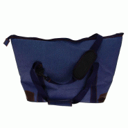 Sac de plage jeans isotherme sans accessoires - Sac de plage jeans isotherme sans accessoires -