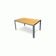 Table de jardin en aluminium havana 140 beige/gris – MTF – aluminium – 3exn0046