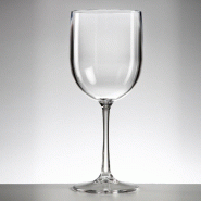 Verre Piscine réutilisable acrylique transparent 48cl - par 24