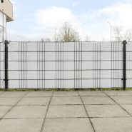 Vidaxl paravents de balcon 10 pcs blanc 255x19 cm résine tressée 156313 Vidaxl paravents de balcon 10 pcs blanc 255x19 cm résine tressée 156313