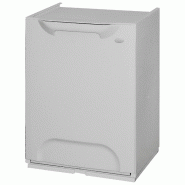 WellHome - Poubelle de recyclage en polypropylène couleur grise 20L - gris plastique WH13982