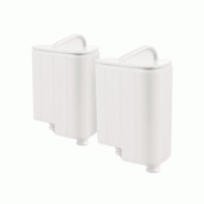 Cartouche anti-calcaire Calor pour centrales vapeur Fasteo - Lot de 2 - Réf. MISXD9060E0-01 Cartouche anti-calcaire Calor pour centrales vapeur Fasteo - Lot de 2 - Réf. MISXD9060E0-01