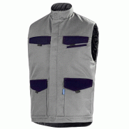 Cepovett - Gilet de travail sans manches matelassé FACITY Bleu Ciel Taille XL - XL bleu 3603622184119