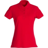 CLIQUE Polo basic Femme Rouge L CLIQUE Polo basic Femme Rouge L