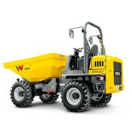 Dw60 dumper sur pneu - wacker neuson - 6000 kg