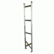 Échelle de rayonnage léger RACK galvanisé - H2000/H2500 mm - Fabrication européenne - Inclus montants, entretoises, diagonales et pieds Échelle de rayonnage léger RACK galvanisé - H2000/H2500 mm - Fabrication européenne - Inclus montants, entretoises, diagonales et pieds