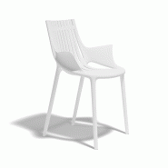 Fauteuil extérieur design IBIZA - blanc
