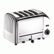 Grille-pain 4 tranches inox Vario 40352 - 360 x 210 x 220 mm - DUALIT - 0637902330890 Grille-pain 4 tranches inox Vario 40352 - 360 x 210 x 220 mm - DUALIT - 0637902330890