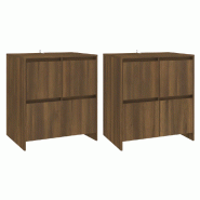 Helloshop26 - Buffet bahut commode armoire meuble de rangement organisateur cuisine salle de séjour salons lot de 2 70 x 41 x 75 cm 02_0036787 - 3000 Helloshop26 - Buffet bahut commode armoire meuble de rangement organisateur cuisine salle de séjour salons lot de 2 70 x 41 x 75 cm 02_0036787 - 3000