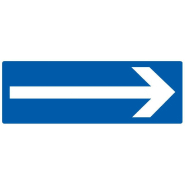 Panneaux rigides 200x52 mm indications - PNGPSC-TL03/FL_0