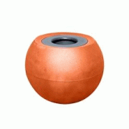 PLAST'UP ROTOMOULAGE Pot de fleurs sphérique xxl speranza 325l - ORANGE - orange 0036336945531