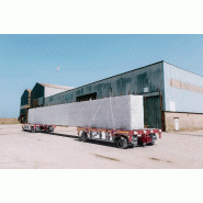 Plate-forme mobile Eco 500 - Véhicule modulaire automoteur compact - Charge utile jusqu'à 500 tonnes - Cometto