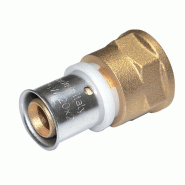 Raccord femelle 32x3 - 1''1/4 laiton à sertir - COMISA - 87.13.321 - 609040