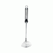 San Ignacio - Fouet manuel 26,5x6,5cm en acier inoxydable - Expert - inox Q5407