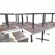 Table de restauration Inconnue TBLCA65x70CeraBlan