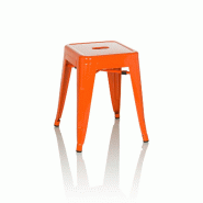Tabouret VANTAGGIO métallique orange hjh OFFICE - orange métal 645070 Tabouret VANTAGGIO métallique orange hjh OFFICE - orange métal 645070