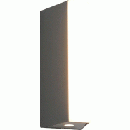 Applique extérieure LED lumière haut/bas, IP65, anthracite - Trio - Marne - gris 4017807603781