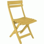 Chaise pliante - - MIAMI - Jaune indien GROSFILLEX - 3100038176559 Chaise pliante - - MIAMI - Jaune indien GROSFILLEX - 3100038176559