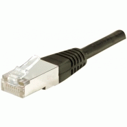 Cordon rj45 catégorie 6 s/ftp noir - 15 m 856924