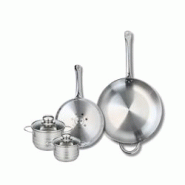 Ensemble de 2 Poêles de cuisson 24 et 32 cm et 2 faitouts 12 et 14 cm Elo Profi Brillant - gris 3176239987881 Ensemble de 2 Poêles de cuisson 24 et 32 cm et 2 faitouts 12 et 14 cm Elo Profi Brillant - gris 3176239987881