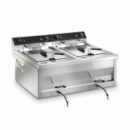 Friteuse 2x12 litres avec robinet - Fama - 0605848218404