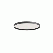 Gea Luce Plafonnier Acelia P/M 40W Led Dimmable Coupe De Phase Double Emission En Aluminium Noir Opale - Gealuce - noir ACELIA P/M - NERO