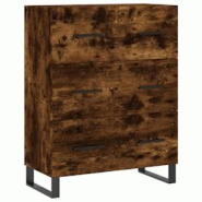 Helloshop26 - Buffet bahut commode armoire meuble de rangement organisateur cuisine salle de séjour salon 69,5 x 34 x 90 cm bois 02_0031055 - 3000209_0