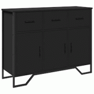 Helloshop26 - Buffet bahut commode armoire meuble de rangement organisateur cuisine salle de séjour salon 97 x 32,5 x 74,5 cm bois 02_0036158 - 30002 Helloshop26 - Buffet bahut commode armoire meuble de rangement organisateur cuisine salle de séjour salon 97 x 32,5 x 74,5 cm bois 02_0036158 - 30002