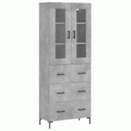 Helloshop26 - Buffet bahut commode armoire meuble de rangement organisateur cuisine salle de séjour salon haut 69,5 x 34 x 180 cm 02_0034631 - 300021 Helloshop26 - Buffet bahut commode armoire meuble de rangement organisateur cuisine salle de séjour salon haut 69,5 x 34 x 180 cm 02_0034631 - 300021