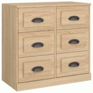 Helloshop26 - Buffet bahut commode armoire meuble de rangement organisateur cuisine salle de séjour salon sonoma 70 x 35,5 x 67,5 cm 02_0031699 - 300 Helloshop26 - Buffet bahut commode armoire meuble de rangement organisateur cuisine salle de séjour salon sonoma 70 x 35,5 x 67,5 cm 02_0031699 - 300